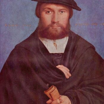 Portrait of businessman Wedigh from Cologne. 1533