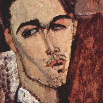 Portrait of the Painter Celso Lagar - 1915  PC - Painting - oil on canvas