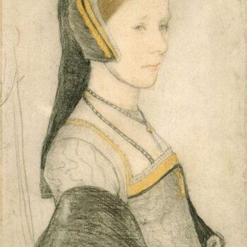 Portrait study of Anne Cresacre. c.1527