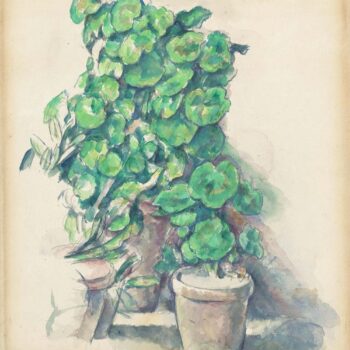 Pots of Geraniums, 1888-1890