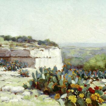Prickly Pear in Blossom