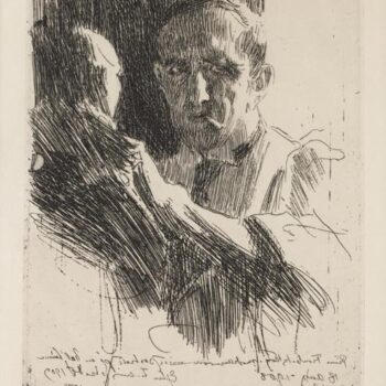Prince Paul Troubetskoy II by Anders Zorn 1909
