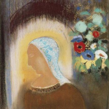 Profile and Flowers, 1912