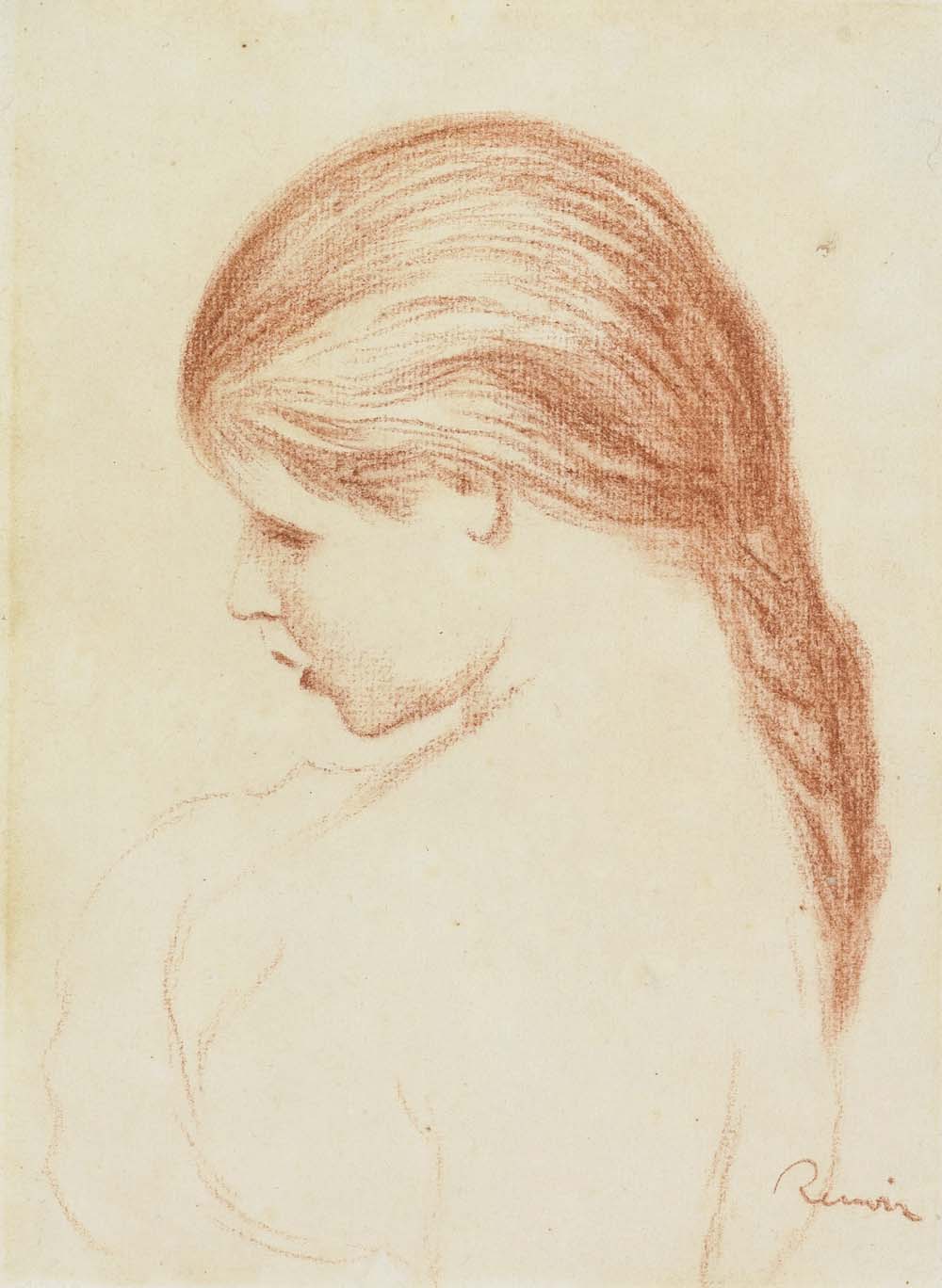 Profile of a Young Girl, 1882