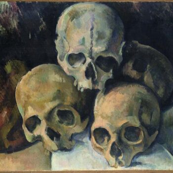 Pyramid of Skulls, 1900