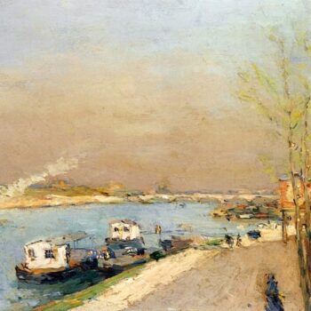 Quay on the Seine, Spring Morning