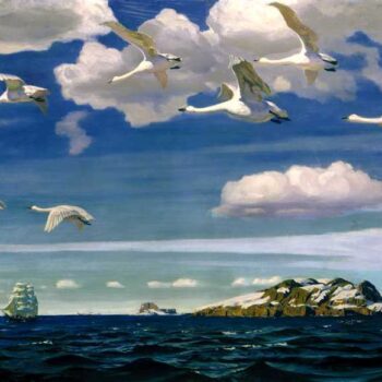 RYLOV Arkadiiy - V golubom prostore (in blue space)