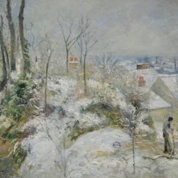 Rabbit Warren at Pontoise, Snow, 1879 1