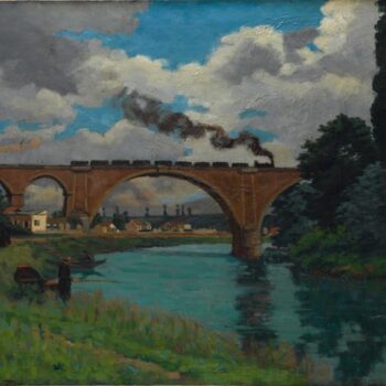Railroad Bridge over the Marne at Joinville, 1871-75