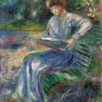 Reading Woman on the Bench, 1905
