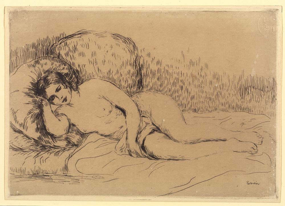Reclining Female Nude, 1906