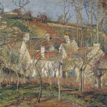 Red Roofs, Corner of a Village, Winter, 1877