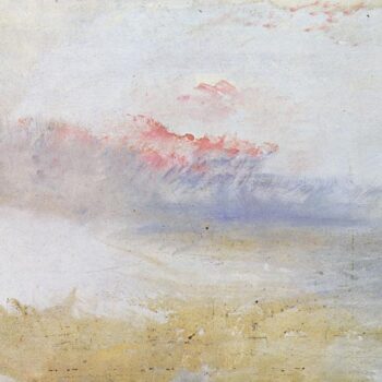 Red Sky over a Beach, 1840-45