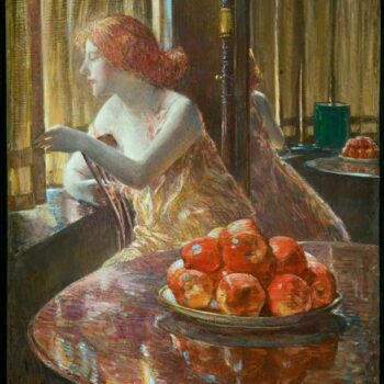 Reflection (Kitty Hughes), 1917
