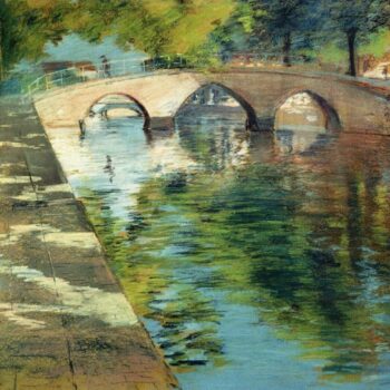 Reflections (aka Canal Scene), 1885