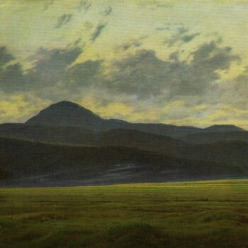 Riesengebirgslandschaft (Harzlandschaft, Gebirgslandschaft) (1823)