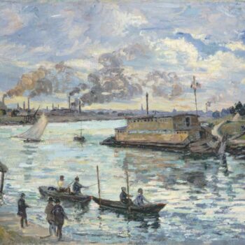 River Scene, 1890