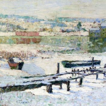 River in Winter, 1907