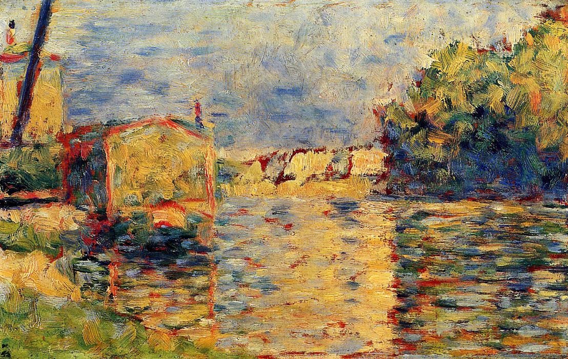 River‰ŰŞs Edge, 1884