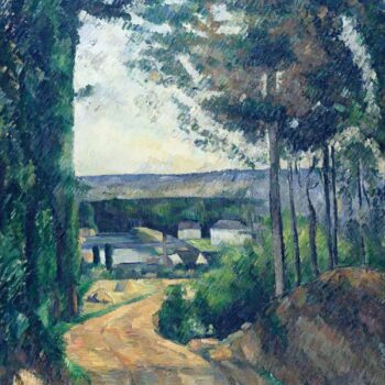 Road, Trees and Lake, 1879-1882