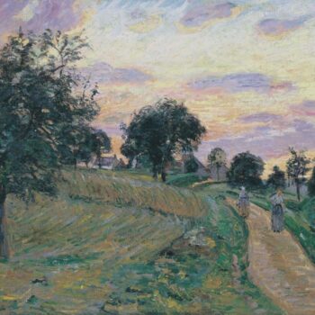 Road at Damiette, 1885