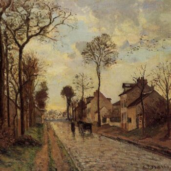 Road in Louveciennes, 1870