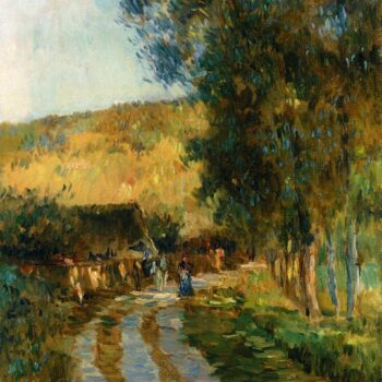 Road in the Vallee de L'Iton