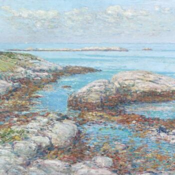 Rocks at Appledore, Morning, 1909
