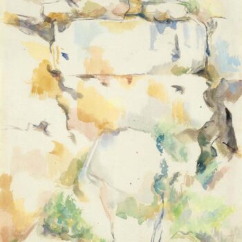 Rocks at Bibemus, 1895-1900