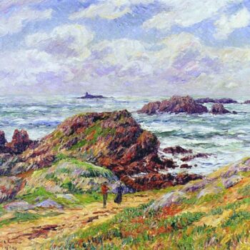 Rocks at Porspoder, Finistere, 1910