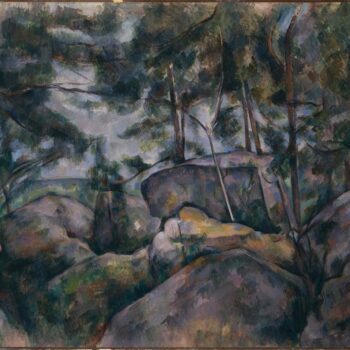 Rocks in the Fountainebleau Forest, 1893