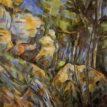 Rocks near the Caves above the Chateau Noir, 1904