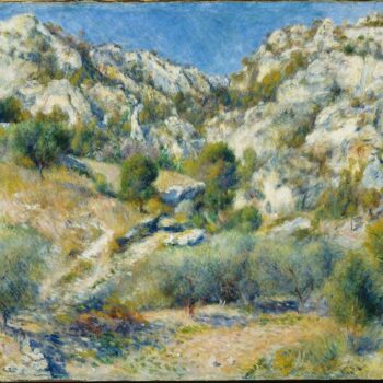 Rocky Craggs at l'Estaque, 1882