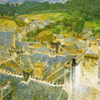 Rooftops, Pont-Aven, 1897