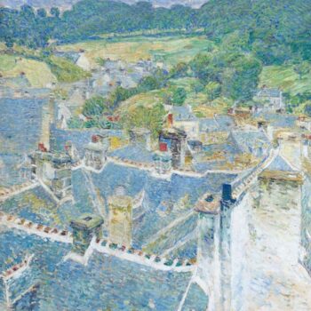 Rooftops, Pont-Aven, Brittany, 1897