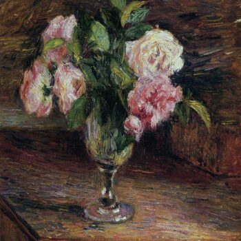 Roses in a Glass, 1877