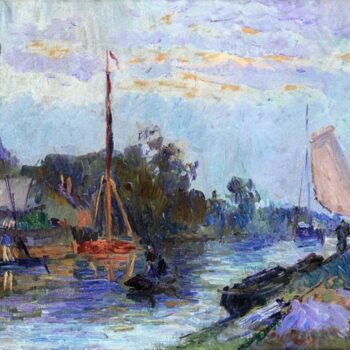 Rotterdam, View of Vleuve Schie