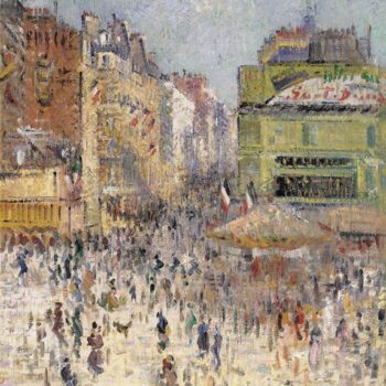 Rue Clignancourt, Paris, on 14th July, 1925