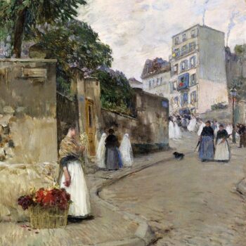 Rue Montmartre, Paris, 1888