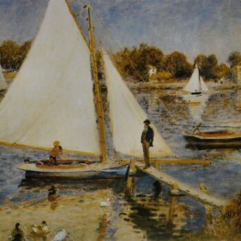 Sailboats at Argenteuil, 1874