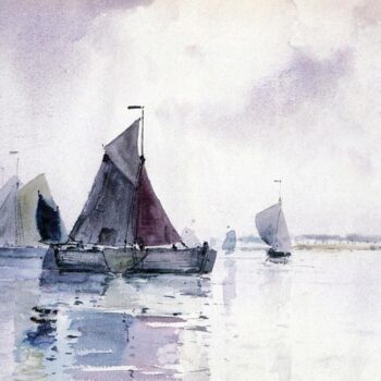 Sailing Ship Locked in Ice, 1883