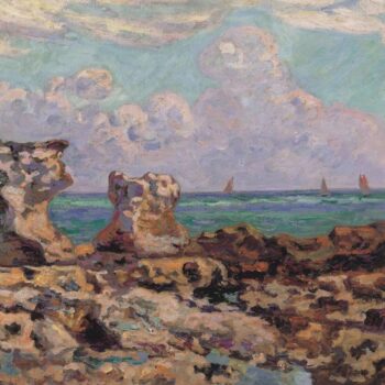 Saint-Palais-la-Pierriere, Low Tide, 1893