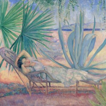 Saint-Tropez, Maiden Resting in the Garden