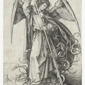 Saint Michael and the Dragon. 1470-1490