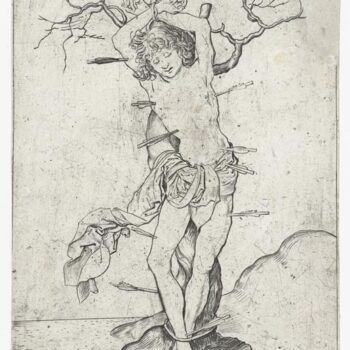 Saint Sebastian. 1470-1490