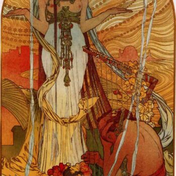 Salammbo by Alphonse Mucha