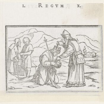 Samuel anoints Saul as king. 1538
