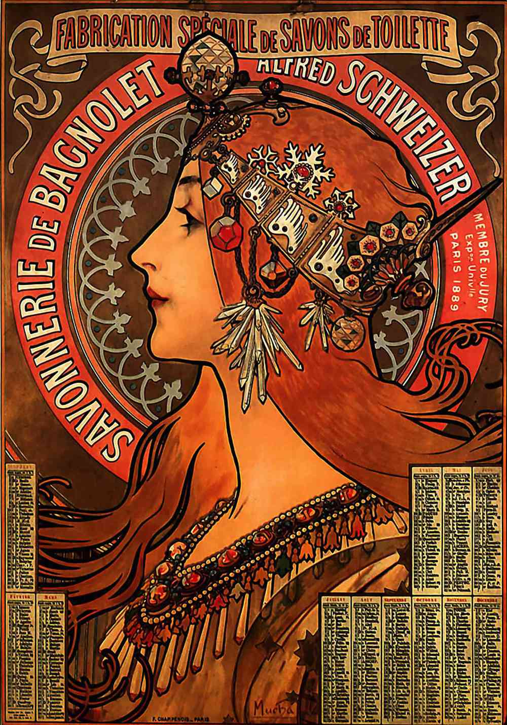 Savonnerie de Bagnolet by Alphonse Mucha