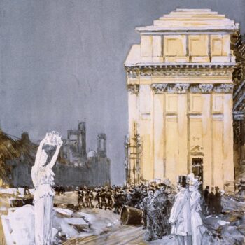 Scene at the World's Columbian Exposition, Chicago, Illinois, 1892