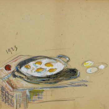 Scrambled Eggs on the Pan, 1923